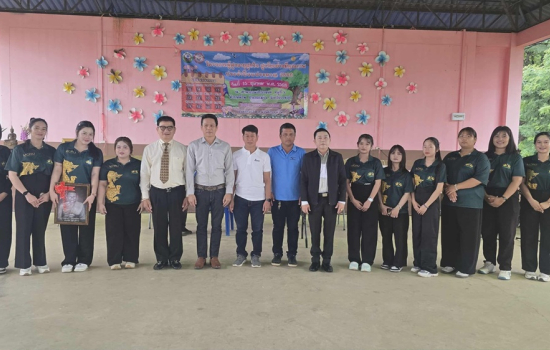 สาขาวิชารัฐประศาสนศาสตร์ คณะมนุษยศาสตร์และสังคมศาสตร์ ลงพื้นที่จัดกิจกรรม “ผู้สูงอายุสุขใจ สูงวัยยังมีคุณภาพ” เติมรอยยิ้มและความสุขให้ผู้สูงอายุในชุมชนน้ำพุ
