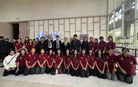 สาขาอาชีวอนามัยและความปลอดภัย มรภ.หมู่บ้านจอมบึง ร่วมจัดนิทรรศการในงาน “วัน จป. ครบรอบ 40 ปี จังหวัดราชบุรี” พร้อมรับรางวัลสถานศึกษาปลอดภัยดีเด่น ปีที่ 8