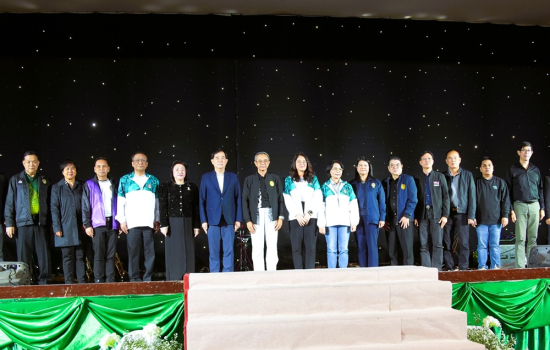 ผู้บริหารและทีมงานสถาบันวิจัยและพัฒนา มหาวิทยาลัยราชภัฏหมู่บ้านจอมบึง ร่วมงานเลี้ยงรับรองการประชุมอธิการบดีมหาวิทยาลัยราชภัฏ (ทปอ.ราชภัฏ) และเข้าร่วมงานประชุมวิชาการและนานาชาติ “ราชภัฏวิจัย ครั้งที่ 8”