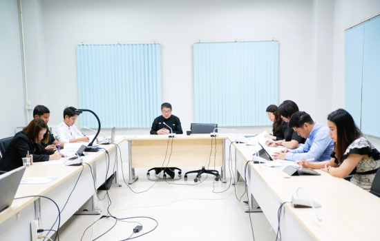 ประชุมคณะกรรมการอำนวยการการจัดการศึกษาโครงการพิเศษ “ปริญญาในค่ายมวย” ครั้งที่ 1/2569