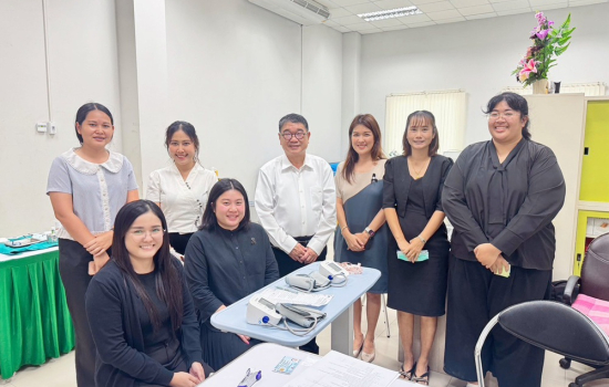 โรงพยาบาลส่งเสริมสุขภาพตำบลดอนตะโก ลงพื้นที่ให้บริการส่งเสริมสุขภาพเชิงรุก ณ วิทยาลัยมวยไทยศึกษาและการแพทย์แผนไทย