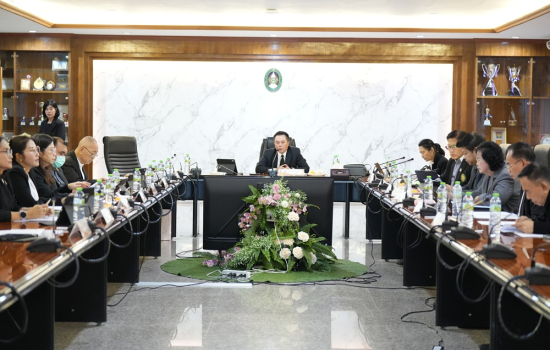 การประชุมสภามหาวิทยาลัยราชภัฏหมู่บ้านจอมบึง ครั้งที่ 1/2569